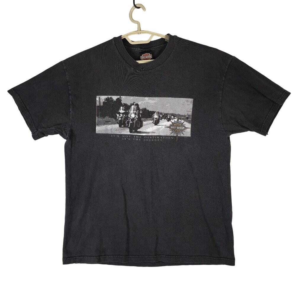 Vintage 2000 Harley‎ Davidson T-Shirt Mens L Anderson South Carolina Timms